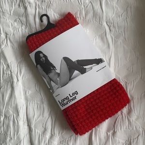 American Apparel leg warmers - Red